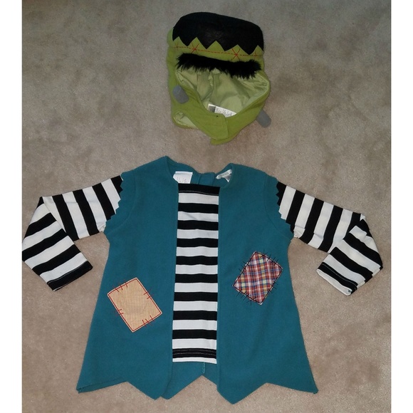 Pottery Barn Kids Costumes Frankenstein Monster Costume 2pc